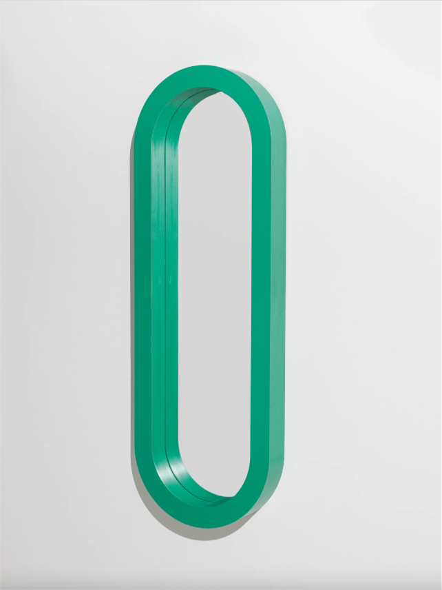 Capsule Mirror #2 - Kelly Green