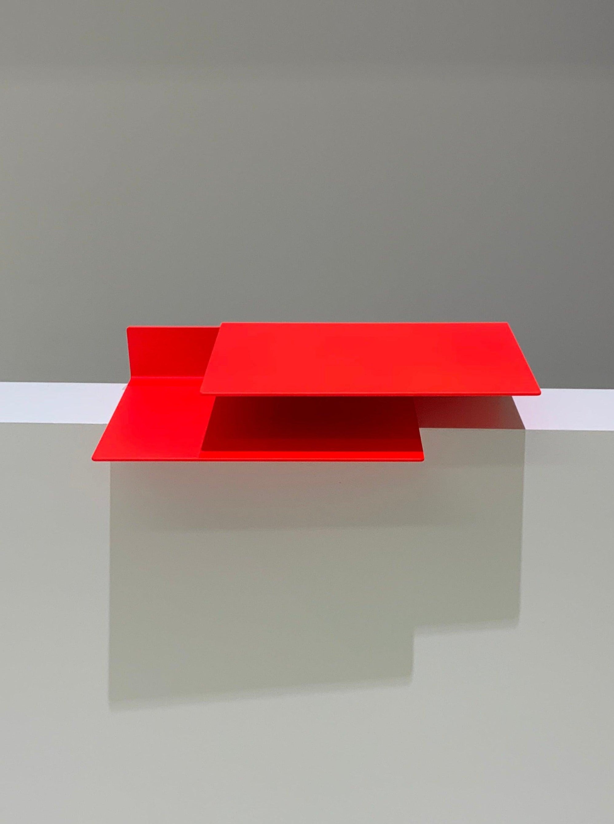 Luminous Orange Float Shelf by New Tendency