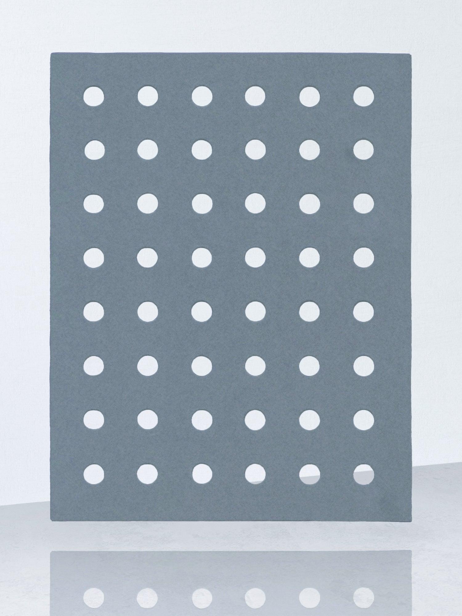 Perforated Rug - Large Hole - Gallery Grey