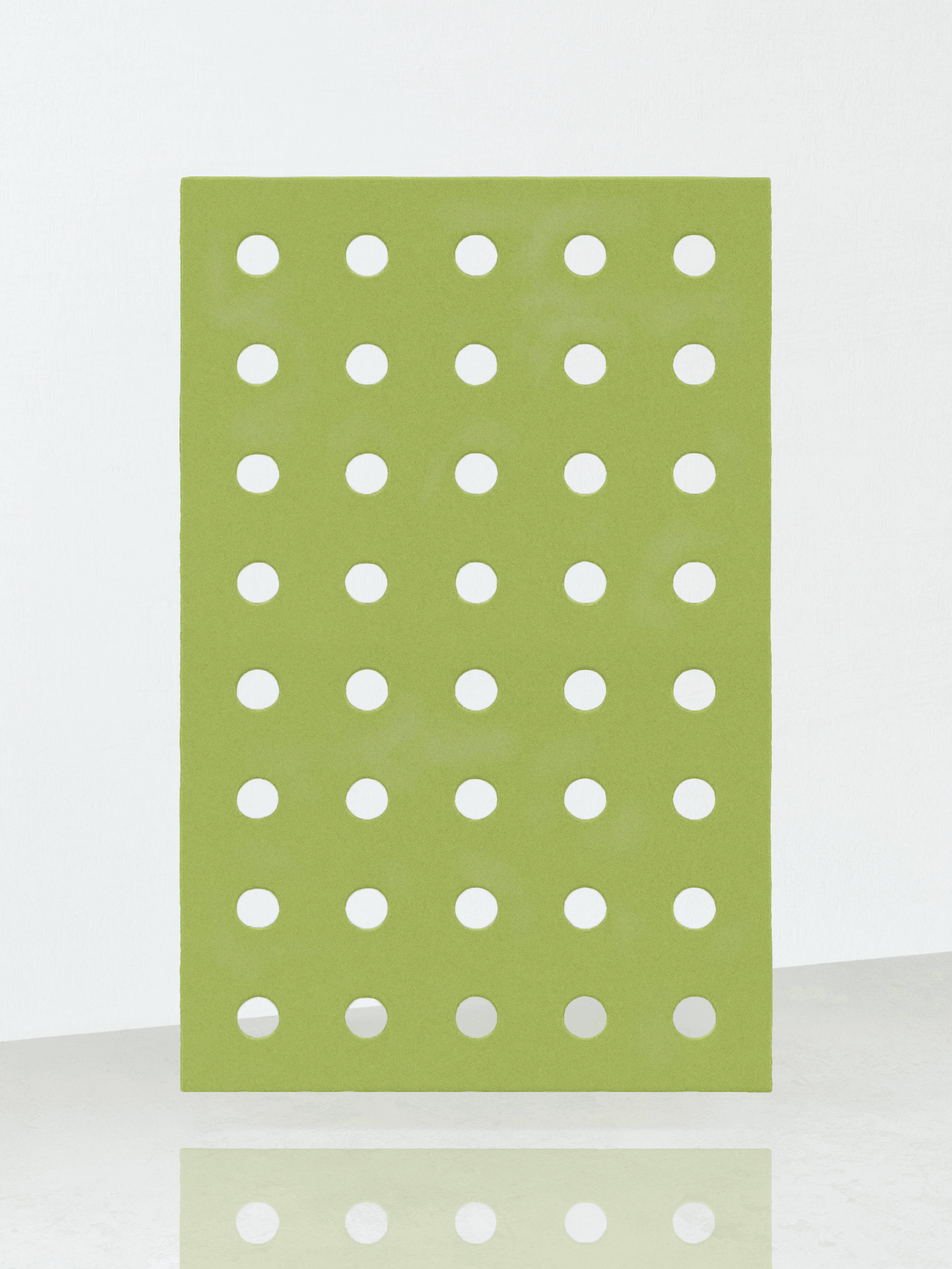 Perforated Rug - Large Hole - Industrial Green