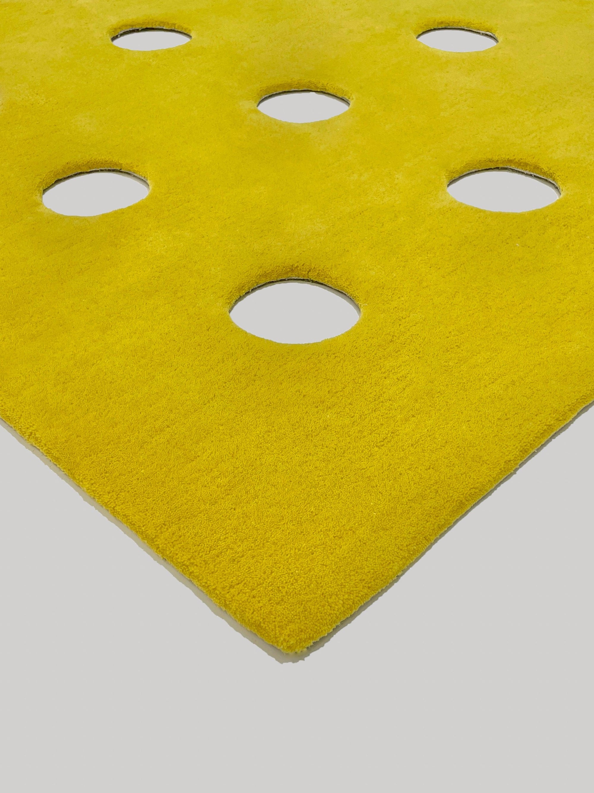 Perforated Rug - Large Hole - Jasper Yellow