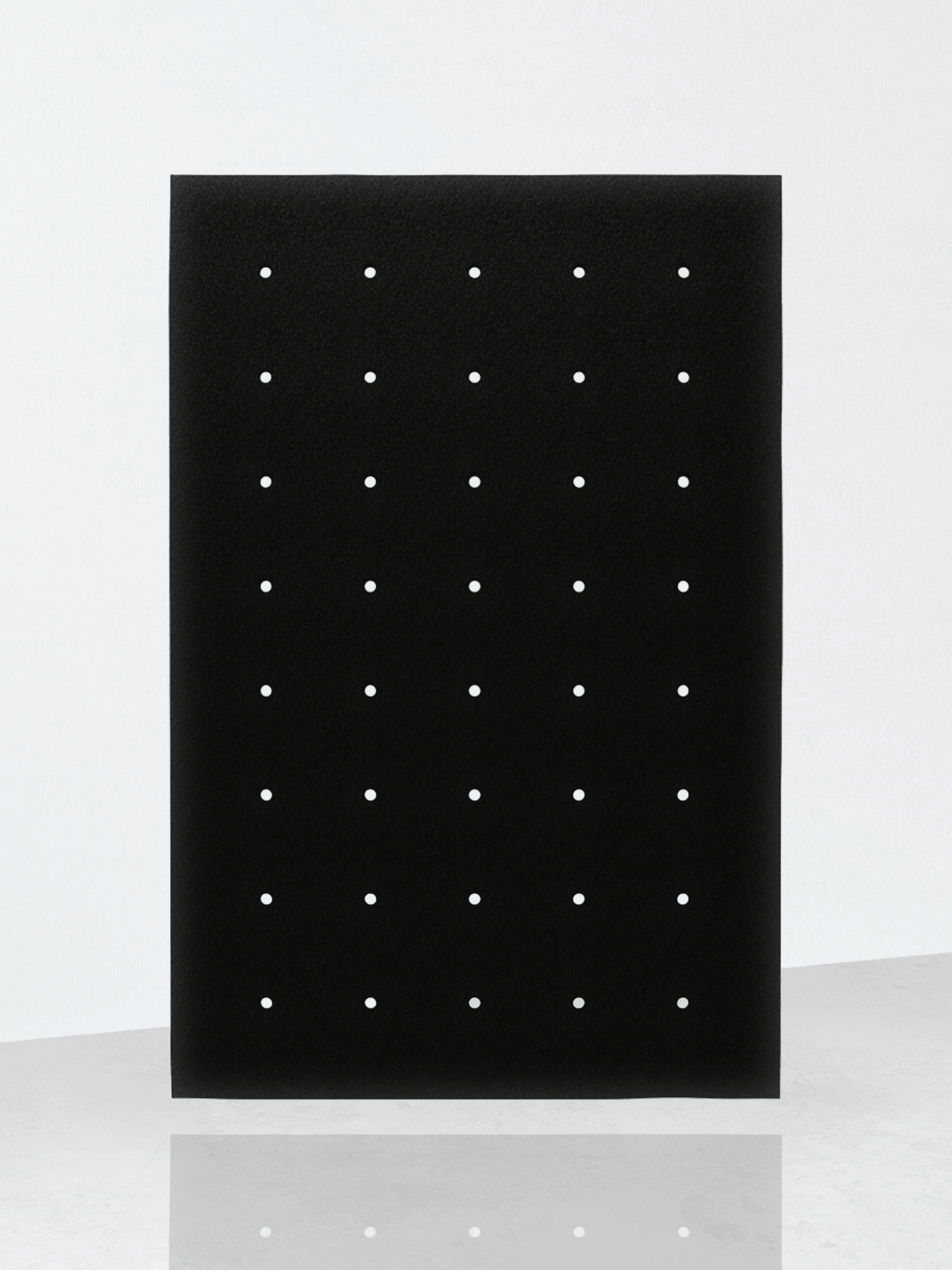 Perforated Rug - Small Hole - Black