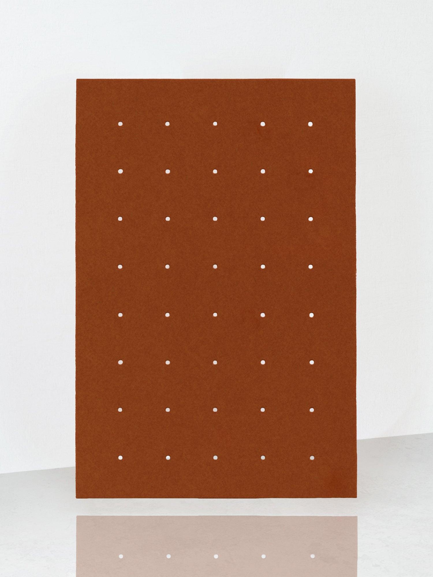 Perforated Rug - Small Hole - Rust