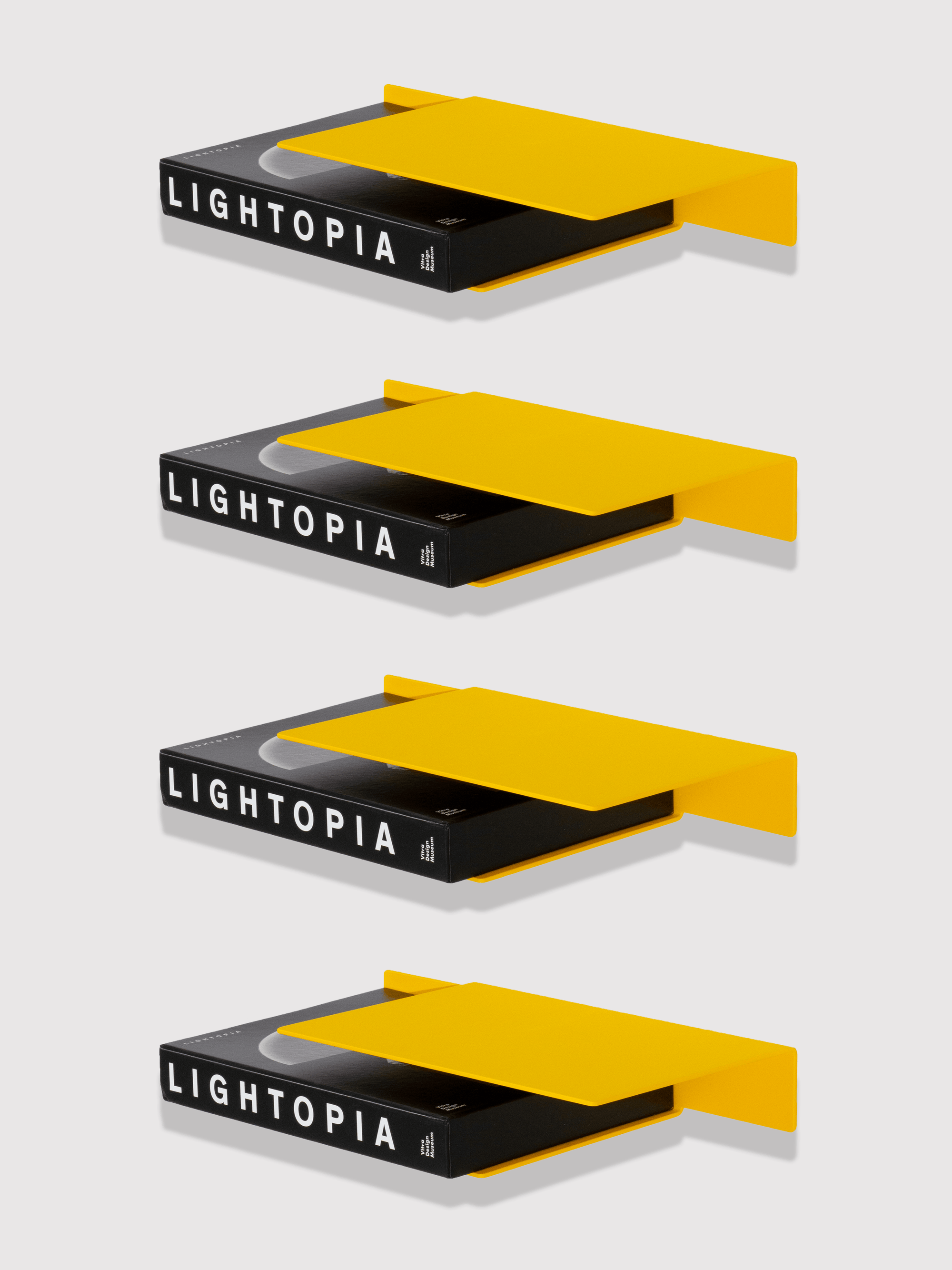 Yellow Float Shelf by New Tendency